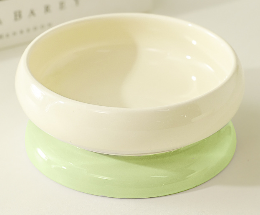 Ceramic Elevated Cat & Dog Food Bowl - CMBL001